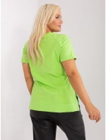 Bluzka RV BZ model 19915286 limonkowy - FPrice Bluzka RV BZ model 19915286 limonkowy - FPrice