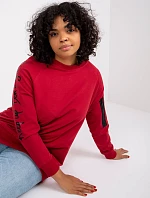 Tunika RV TU 7158.76P tmavo červená