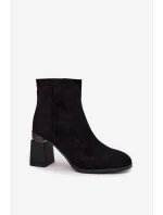 Topánky na podpätku model 222952 Step in style