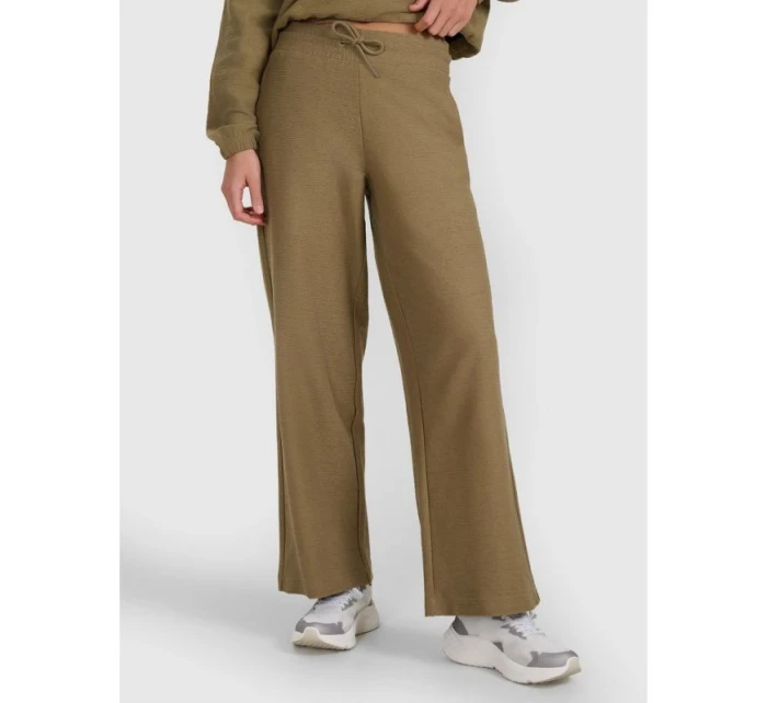 Dámske štruktúrované pletené tepláky 4F 4FRAW25TTROF1669-83S Dámske štruktúrované pletené tepláky 4F 4FRAW25TTROF1669-83S