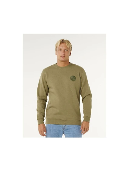 Pánska mikina RIP CURL Wetsuit Icon Hood, zelená