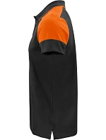 Printer Prime Polo Men Pánske piqué polo z hrubej bavlny 61.5024 čierna/oranžová Printer Prime Polo Men Pánske piqué polo z hrubej bavlny 61.5024 čierna/oranžová