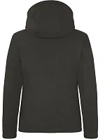 Padded Hooded Softshell Women Dámská zateplená softshellová bunda s kapucí model 22454959 dark grey - Clique