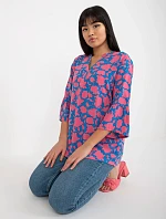 Dámska blúzka D73771M11062C ružová - FPrice