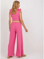 Spodnie DHJ SP model 18532011 różowy - FPrice