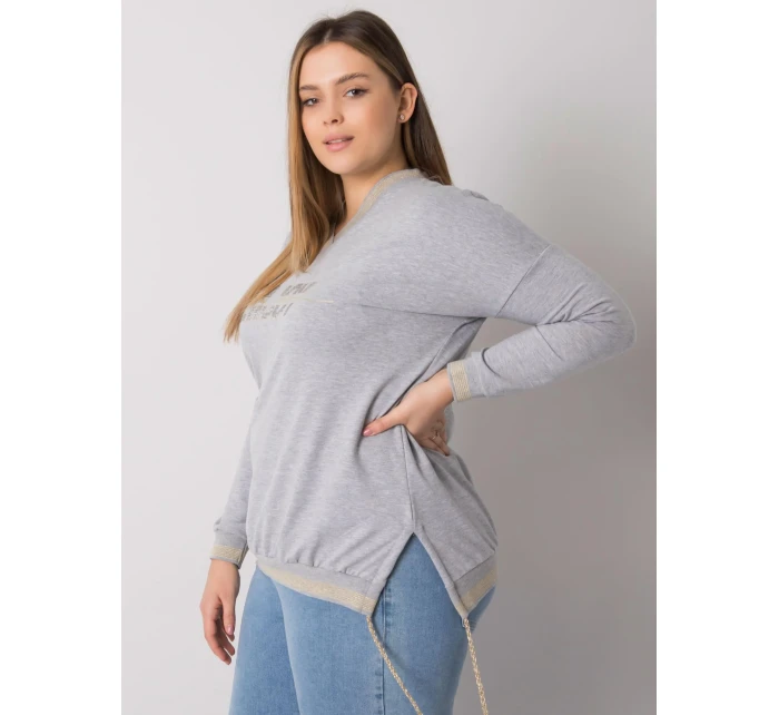 Blúzka RV BZ 7157.87P sivá