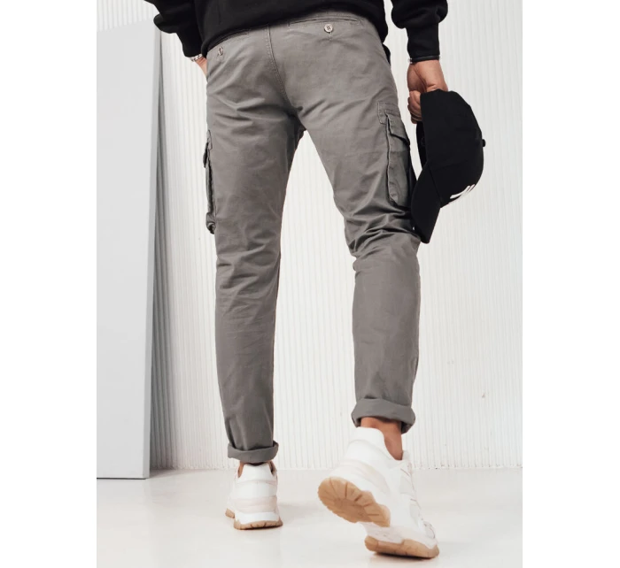 Pánské bojové kalhoty šedé Dstreet model 21974696 - FashionStreet
