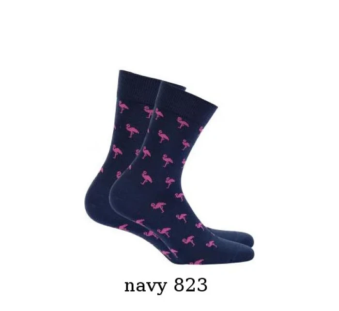 Pánske ponožky Wola Perfect Man vzorované W 94N03 Casual