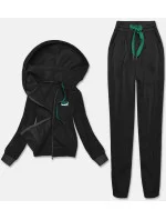 Černý dámský teplákový komplet model 18019172 - LUNA & MIELE