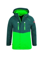 Trollkids Bryggen nepremokavá bunda 3v1 pre chlapcov/dievčatá zelená (418-308)