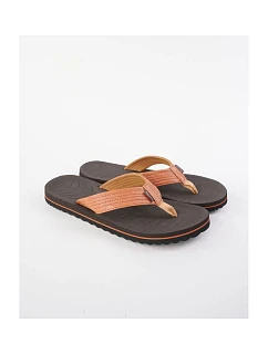 model 22098535 Eco Žabky s otevřenou špičkou hnědé - Rip Curl