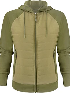 James Harvest Keyport Jacket Women Dámska hybridná bunda „Two-Tone“ 62.2044 moss green