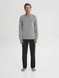 Pyžamo s dlouhým rukávem model 19137939 - Vamp