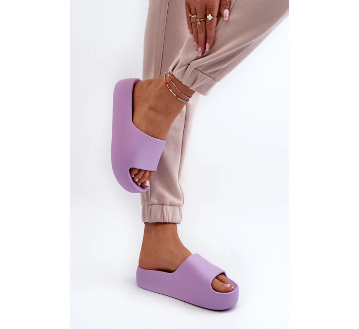 Dámské žabky na tlusté podrážce béžové model 21659145 - Boto Dámské žabky na tlusté podrážce béžové model 21659145 - Boto