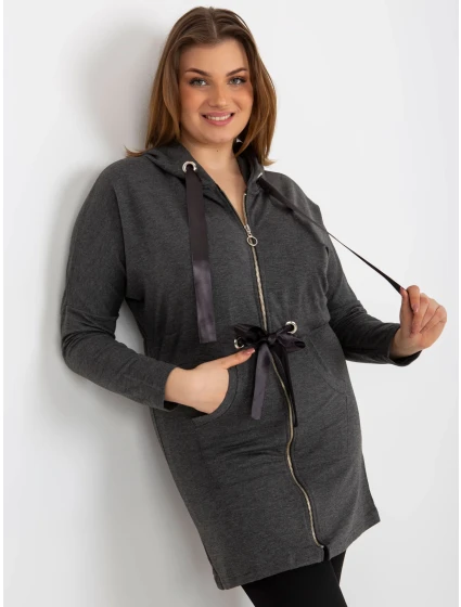 Dámska mikina EM BL HW 20 464.02P tmavo šedá - FPrice Dámska mikina EM BL HW 20 464.02P tmavo šedá - FPrice