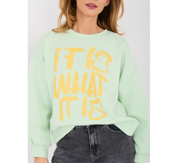 Mikina IT BL 22183.27P svetlozelená