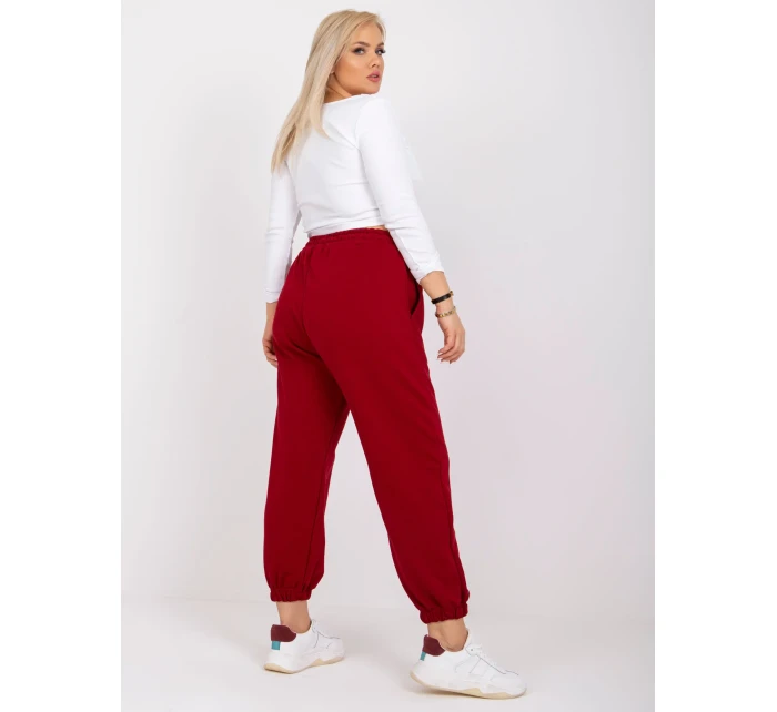 Tepláky RV DR 6331.86 gaštanová