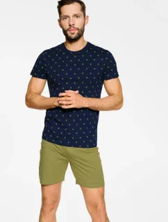 Pyžamo Needle 39730-59X Námornícka zelená - Henderson