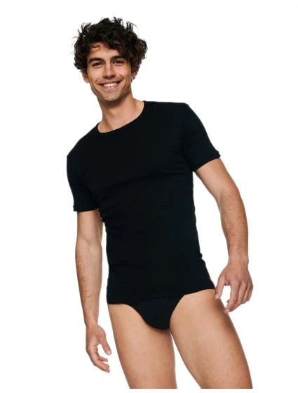 Pánske tričko 1495 black - HENDERSON