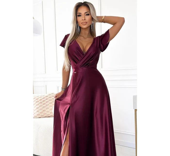 Dámske šaty 411-10 CRYSTAL - NUMOCO Dámske šaty 411-10 CRYSTAL - NUMOCO