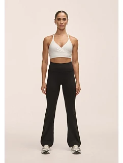 Dámske nohavice CASALL Soft Touch Flared Pants, čierne