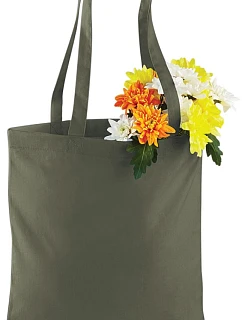 Westford Mill W 101 Bavlnená taška „Bag for Life“ 50.0101 olivovo zelená