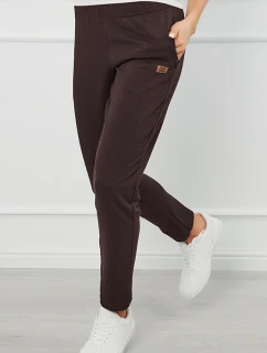 Talianska móda Lagos long sp. farba:hnedá