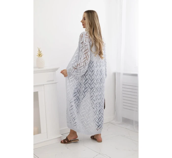 Dlhý sveter Super KID Mohér modrý