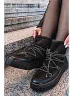 Dámské sněhule s šněrováním Černé Isalisse Dámské sněhule s šněrováním Černé Isalisse