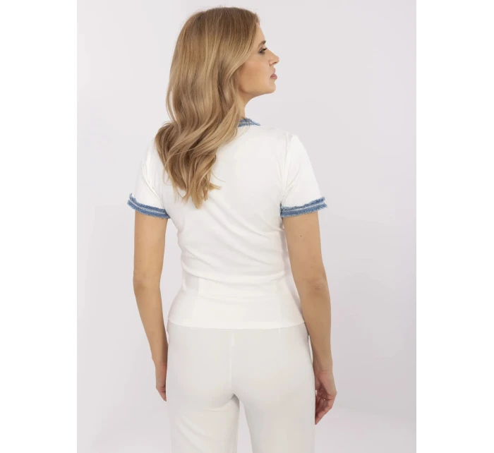 Blúzka NM TS V8319.95 ecru Blúzka NM TS V8319.95 ecru