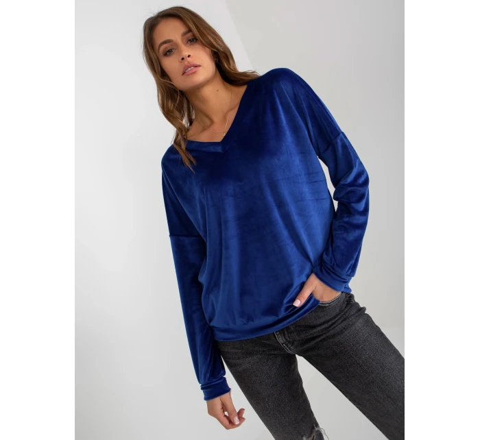 Mikina RV BL 8441.07P kobalt