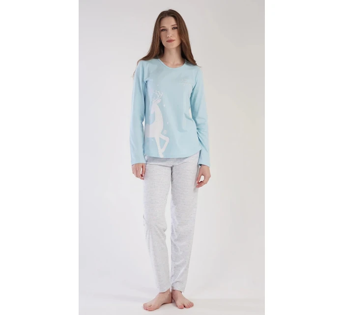 Dámske dlhé pyžamo Jelen - Vienetta