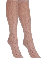 Dámske vzorované bavlnené podkolienky