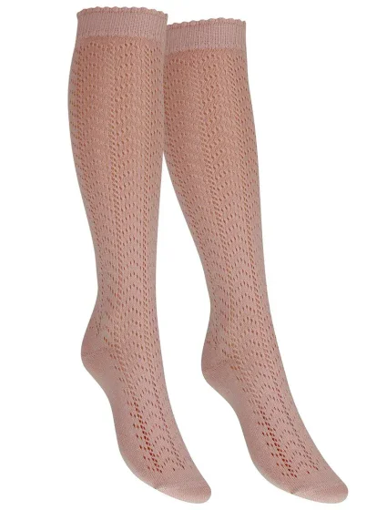 Dámske vzorované bavlnené podkolienky