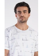 Pánská noční košile s krátkým rukávem model 19710131 - Vienetta MAN