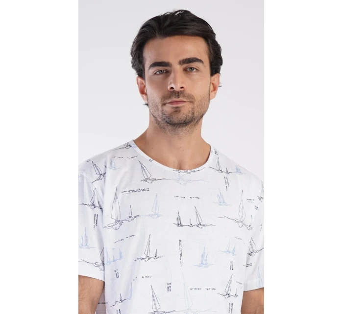 Pánská noční košile s krátkým rukávem model 19710131 - Vienetta MAN