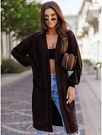 Kardigan damski oversize z  model 22366711 - FashionStreet