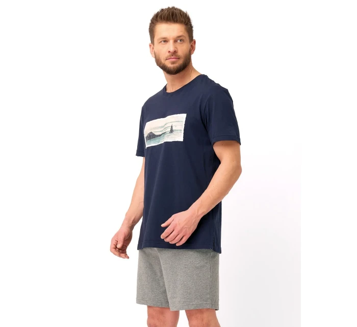 Pyžamo Kľúč MNS 606 A25 kr/r M-2XL Pyžamo Kľúč MNS 606 A25 kr/r M-2XL
