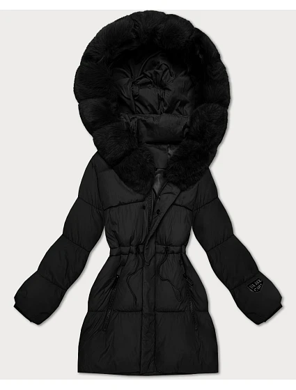 Dámska zimná bunda s kapucňou S'West black (B8550-1) Dámska zimná bunda s kapucňou S'West black (B8550-1)