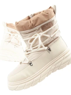 Lee Cooper dámska zimná športová obuv winter trekking insulated beige cream women's