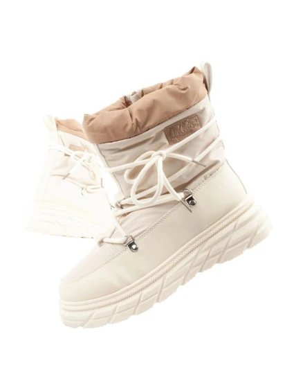 Lee Cooper dámska zimná športová obuv winter trekking insulated beige cream women's