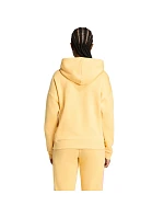 Dámska mikina adidas Essentials Small Logo Feel Cozy Hoodie yellow KC5281