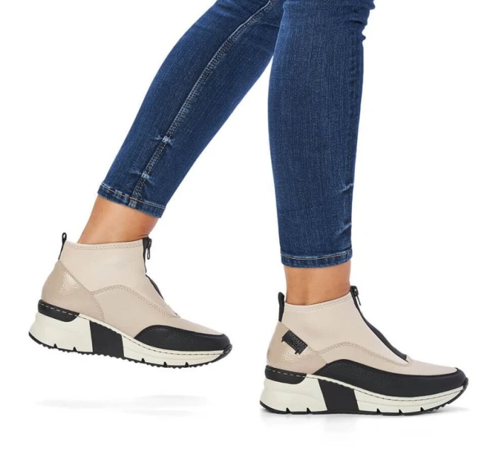 Rieker W béžová obuv model 21369727 - Big Star