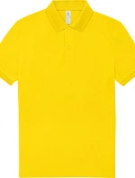 B&C My Polo 210 Piqué – polo z hrubej bavlny 01.U426 jemne žltá
