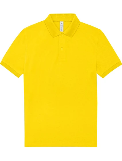 B&C My Polo 210 Piqué – polo z hrubej bavlny 01.U426 jemne žltá