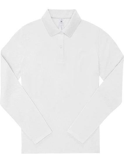 B&C My Polo 180 LSL /women Dámské piqué polo s dlouhým rukávem model 22484485 white B&C My Polo 180 LSL /women Dámské piqué polo s dlouhým rukávem model 22484485 white