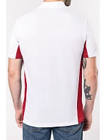 K 232 piqué polo white/red model 22506552 - Kariban K 232 piqué polo white/red model 22506552 - Kariban