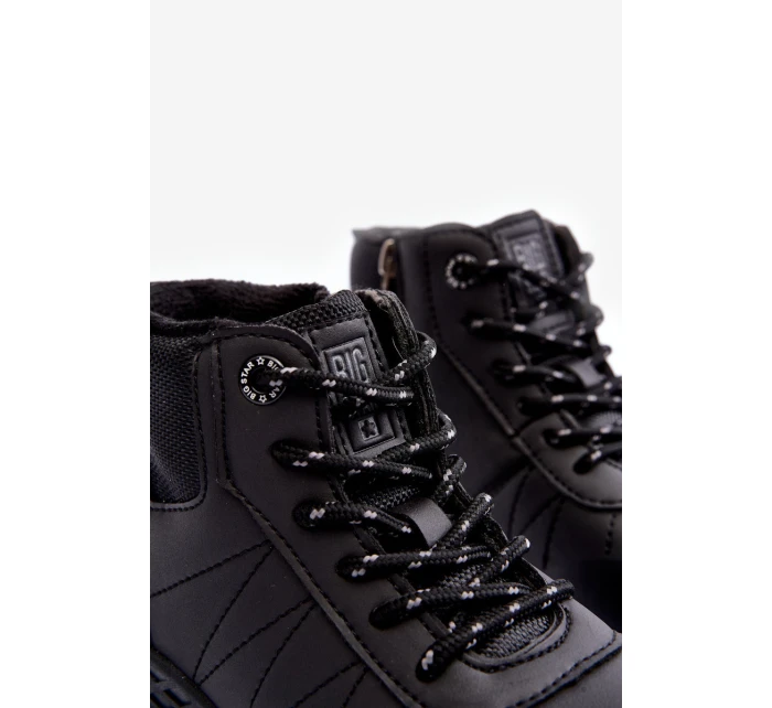 Dětské zateplené trekové boty černé Big Star model 21637382 - Big Star Shoes