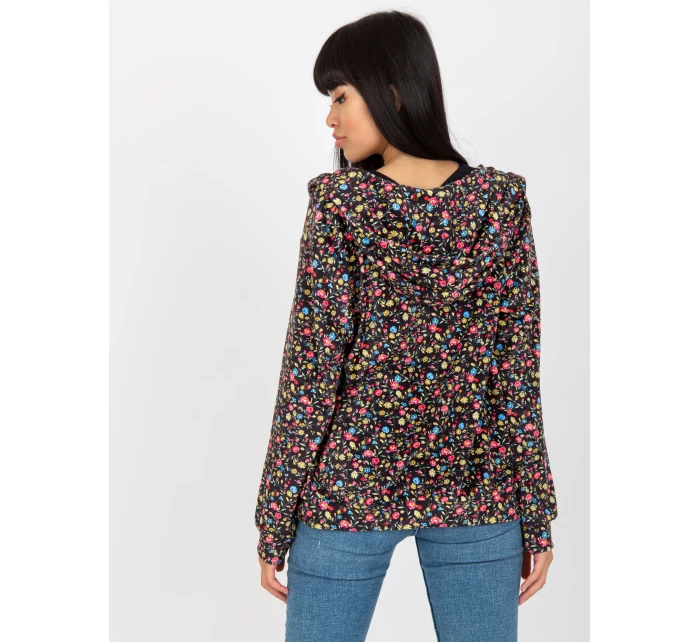 Mikina RV BL 8121.29 čierna a žltá