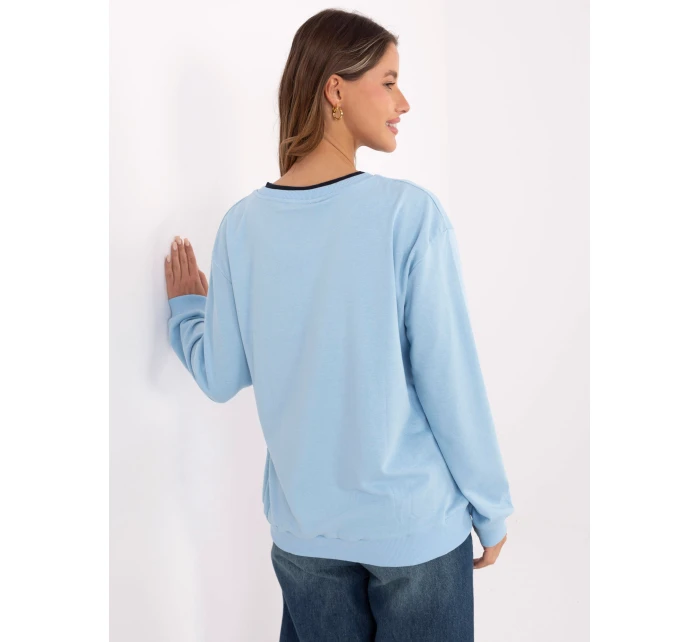 Blúzka RV BL A968.00 svetlomodrá